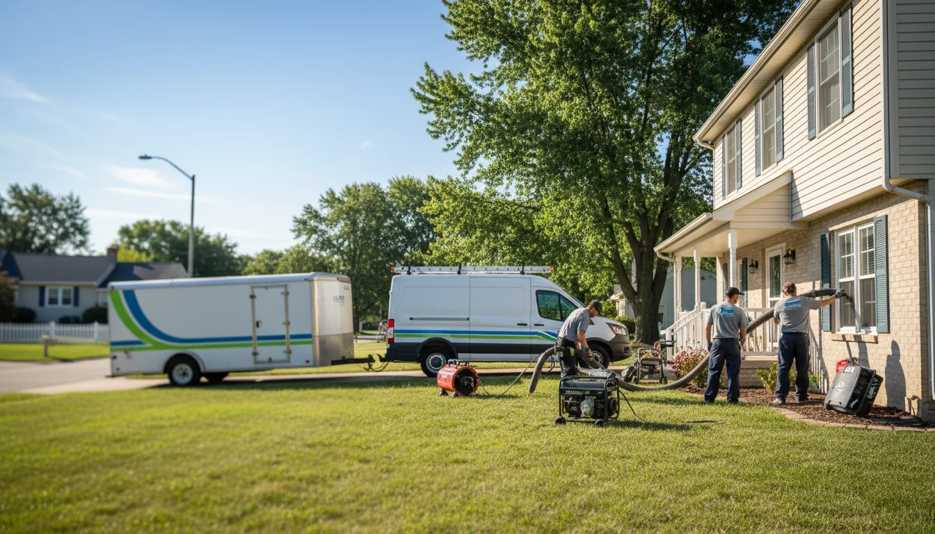 Flooded Basement Restoration And Cleanup With Repair in Goodell, IA near me
